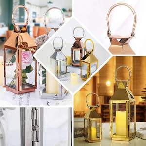 Harmonie intérieure avec lanterne métallique pour les maisons, créant une lueur douce qui rehausse le confort du soir et améliore l'ambiance générale, disponible en gros. - Product Image 4