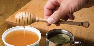 Cuchara de Madera Única para Mezclar Miel, Utensilio de Cocina para Servir Miel, Té y Café, Colección Artesanal - Product Image 5