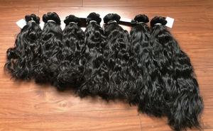 Venta flash-Extensiones de cabello humano de trama 100% de alta calidad Estilo ondulado Modelo Afro Materia prima Alta calidad y precio barato - Product Image 6