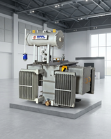Transformateur de Centrale Électrique 11kV 400V 2000 kVA, Transformateurs de Distribution Électrique Immergés dans l'Huile, Petits et Grands Modèles, 50Hz