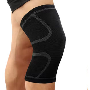 Jambières épaisses ajustables à motif géométrique pour femmes, respirantes, en Spandex et Polyester, imprimé floqué non tissé, pour usage quotidien, bleu et blanc - Product Image 6