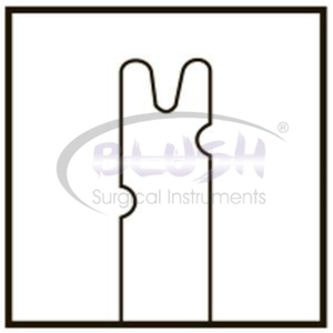 Ophthalmology Intraocular lens Instruments OEM Hirschman IOL Spatula Notched Reusable Surgical Instruments By <b>Blush</b> Surgical - Product Image 4