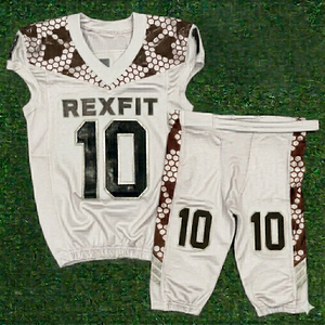 Conjunto de Uniforme de Fútbol Rexfit Sports Pro para Adultos, Ligero, Transpirable, Antibacterial, de Poliéster, Colores Personalizados - Product Image 2