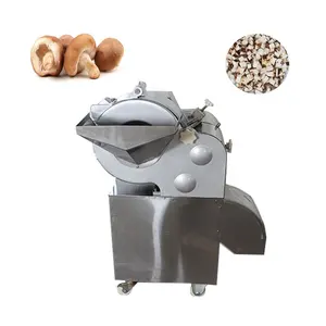 Mesin pemotong daging buah komersial jahe sayuran kentang dan mesin pemotong akar teratai Granulator tiga dimensi