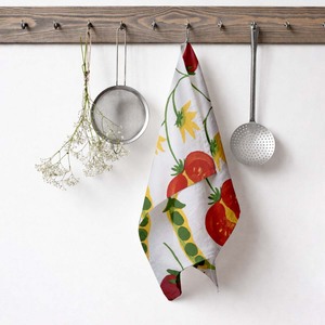 Serviette de cuisine en coton imprimé décorative pour usage domestique, taille et logo personnalisés, torchon de cuisine - Product Image 4