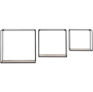 Estantes de Pared Rectangulares de Metal de Diseño Moderno, Estante de Almacenamiento Montado en la Pared para el Hogar, Hoteles, Sala de Estar, Cocina, Decoración, Hecho en India - Product Image 3