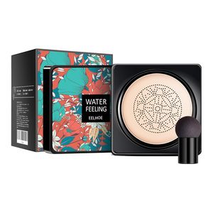 Crème BB imperméable et résistante à la transpiration effet seconde peau, coussin d'air champignon pour couvrir les imperfections, coussin de maquillage pour une couvrance parfaite - Product Image 1