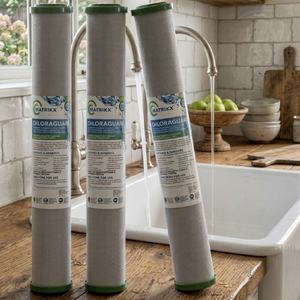 Cartucho de Filtro de Agua de Alto Flujo y Baja Caída de Presión para Eliminación de Cloramina, Precio Bajo - Product Image 1