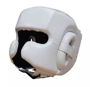 Lawd Sports Boxing & Kickboxing <b>Head</b> Guards-Full Face Protection MMA Headgear (Leather & PU) - Product Image 4