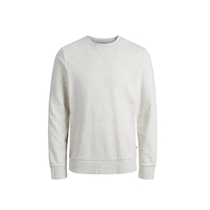 เสื้อสเวตเชิ้ตผู้ชายแบบคัสตอม คอกลม แขนยาว ผ้าฟลีซหนา สีเดียว - Product Image 4