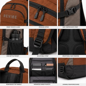 Hiking <b>Backpack</b> With Padded Straps <b>Large</b> Capacity Camping Travel Bag Custom Logo OEM ODM Wholesale Supplier - Product Image 6