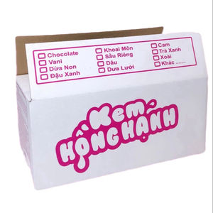 Luxury High Quality Eco Friendly Recyclable Corrugated <b>Paper</b> Carton Box Customized Label for Food Agriculture Packaging Flour) - Product Image 1