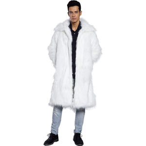 Manteau Trench de Luxe OEM pour Homme, à Capuche Florale, Anti-Plis, en Fourrure de Renard, Épaisseur Standard, Quatre Saisons, Personnalisable, Vente en Gros - Product Image 1