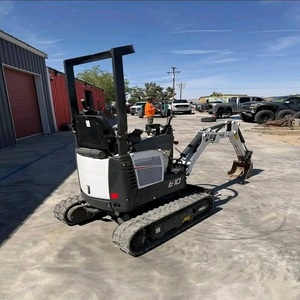 Efficient Bobcatts E10 <b>Mini</b> Excavator Compact Crawler Machine With Hydraulic Performance For <b>Foundation</b> Work Landscaping - Product Image 6