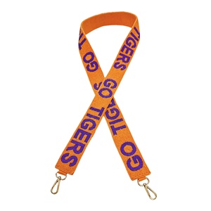 Correa decorativa con cuentas de semillas vibrantes, accesorio de bolso elegante con cinturones de Metal de diseño colorido para mujer - Product Image 1