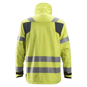 Chaqueta de Seguridad Reflectante de Alta Visibilidad Personalizada, Ropa de Trabajo Impermeable, Parka con Capucha para Invierno, Abrigo de Seguridad para la Construcción - Product Image 2