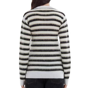 Pull-over décontracté surdimensionné VIBE SEWN en polaire écologique de qualité supérieure pour femme, en polyester/coton, anti-boulochage et respirant - Product Image 2