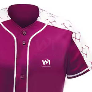 Últimos Diseños Uniformes de Béisbol Juveniles Personalizados en Color, Uniformes de Béisbol Transpirables de Secado Rápido para Venta en Línea - Product Image 5
