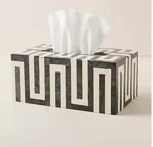 Boîte à mouchoirs rectangulaire au design moderne pour la maison, l'hôtel, le bureau, la voiture, la cuisine, la salle de bain, la décoration de table, haute qualité - Product Image 2