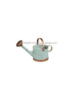 Arrosoir antirouille pour la maison et le jardinage extérieur avec corps en métal galvanisé traditionnel et grande poignée - Product Image 1