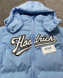 Chaqueta Acolchada con Estampado de Huellas Térmicas, Chaqueta de Invierno Unisex, Ropa Urbana, Chaqueta de Plumón con Estampado de Huellas Termosensible Personalizada - Product Image 5