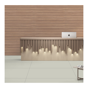 Azulejos de Madera de Nogal con Diseño Lineal Acanalado GVT/PGVT, Exportador Indio de 600x1200mm, Resistentes a Rayones, Resistentes a la Humedad, Ecológicos - Product Image 1