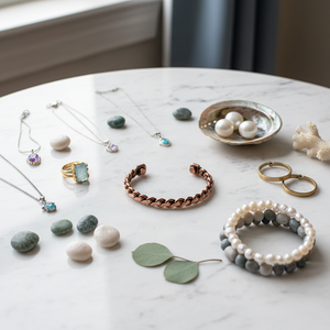 Brazalete de Terapia Magnética de Cobre Trenzado Hecho a Mano para Hombres y Mujeres - Brazalete Curativo Ajustable - Product Image 4