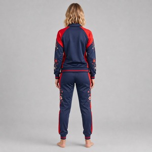 Wholesale Excellent Quality Custom Made Women Tracksuit Wholesale Quick Dry Jogging Women Zipper Tracksuits for Sale - Product Image 3