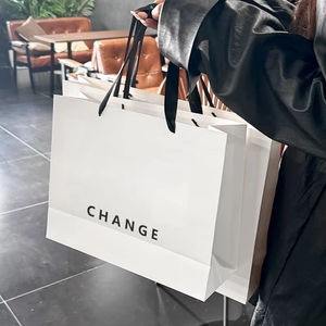 Bolsas de Compras Personalizadas Premium con Logotipo, Bolsas de Papel de Lujo para Ropa, Zapatos y Empaque de Regalos - Product Image 2