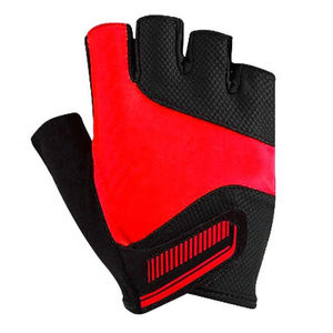 Gants de cyclisme d'hiver professionnels personnalisés de haute qualité avec gel, demi-doigts, légers, antidérapants, unisexes, fermeture auto-agrippante, service OEM - Product Image 5