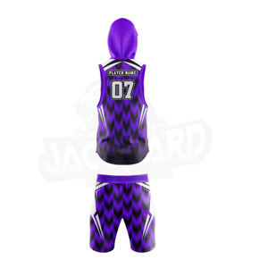 Conjunto de Uniforme de Fútbol Americano Personalizable Jacquard, 100% Poliéster, Secado Rápido, Transpirable, Cintura Elástica, Logotipo Personalizado - Product Image 1