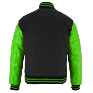 OEM Service Customized High Quality Canvas Waterproof Reversible Windproof Breathable Front Varsity Jackets <b>Men</b> Winter Wear New - Product Image 5