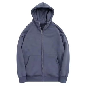 Hoodie en molleton de coton personnalisé avec logo en relief pour les marques de mode de luxe américaines, faible MOQ, fabrication sur mesure, fournisseur d'usine. - Product Image 2
