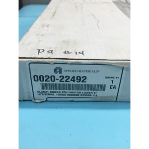 AMAT 0020-22492 Abrazadera, Colimador de Protección Inferior de 8 pulgadas - Equipo y Piezas de Semiconductores de Confianza de la Marca Global Legacy - Product Image 6