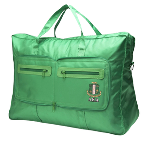 Bolsa de Mano con Letras AKA, Bolsa de Compras de Lona Rosa, Reutilizable, Gran Capacidad, Informal, para Uso Diario, Viajes - Product Image 1