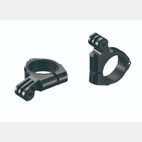 Soporte de Bicicleta de Aluminio XBT-28 para GoPro, Abrazadera de Doble Uso para Tija de Sillín y Manillar, Soporte Delantero para Motocicleta, Negro, Mecanizado CNC, 34.9mm