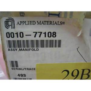 NEW AMAT 0010-77108 ASSY MANIFOLD - อุปกรณ์และอะไหล่เซมิคอนดักเตอร์ระดับโลกที่เชื่อถือได้ - Product Image 5
