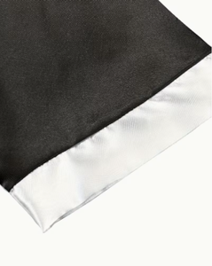 HAWK SPORTS INDUSTRIES Robe de boxe à capuche en polyester durable pour arts martiaux, noir et blanc, toutes saisons - Product Image 5