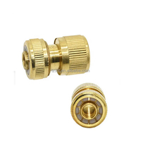 Connecteurs de tuyau de jardin étanches à raccord rapide 1/2 po, 3/4 po, 5/8 po