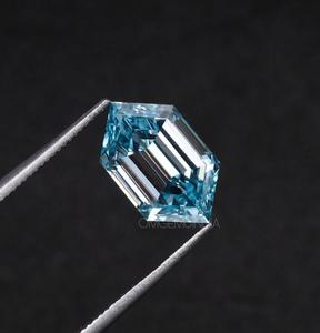 OM GEMS 1.75สีฟ้าแฟนซี CT HPHT CVD เพชรที่ปลูกในห้องปฏิบัติการที่มีจริยธรรมตัดเพชร Def VVS igi/ เพชรหลวมที่ผ่านการรับรองสำหรับเครื่องประดับ - Product Image 2