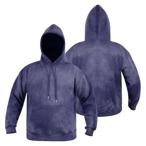 Sweat-shirts à capuche pour hommes de qualité supérieure, effet délavé à l'acide, acceptant logo personnalisé, coupe oversize, effet vieilli, pour femmes - Product Image 2