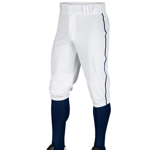 Pantalon de baseball personnalisé unisexe en toile légère et respirante, rayé, couleurs personnalisables, haute qualité, vente en gros - Product Image 3