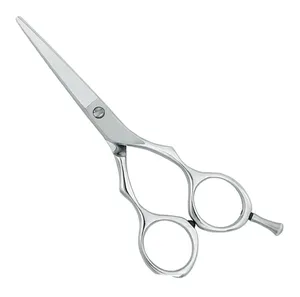 Tijeras de Barbero Profesionales de Alta Calidad, Acero Inoxidable 6CR13 de Pakistán, Hoja Afilada, Mango de Acero Inoxidable, Plegables para Cabello - Product Image 6