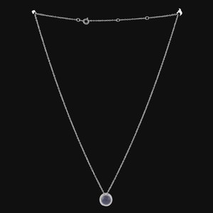 Pendentif Breloque Cabochon Iolite Naturel en Argent Sterling 925 Plaqué Or, Bijoux Faits Main Vintage, Fournisseur en Gros du Rajasthan - Product Image 4