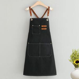 Custom Unisex Adult <b>Apron</b> <b>Kitchen</b> Waterproof Oil Proof Adjustable Waiter Tool Washable Carpenter Barista - Product Image 3