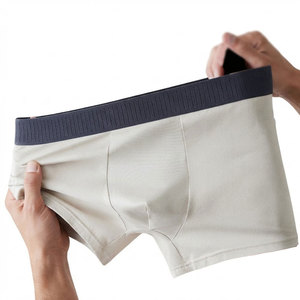 Calzoncillos Boxer de Algodón Premium, Estilo Casual, Tejido Elástico Transpirable, Ajuste Cómodo, Colección de Ropa Interior para Uso Diario - Product Image 1
