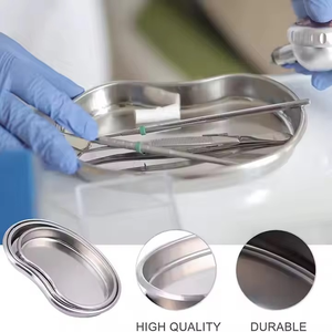 ถาดรองไตระดับพรีเมียม - ถาดสแตนเลสสตีลแบบใช้ซ้ำได้ ทนความร้อนสูง สำหรับการแพทย์ และถาดเตรียมอุปกรณ์ผ่าตัด - Product Image 6
