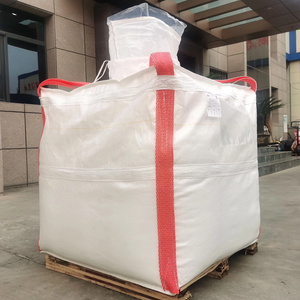 Bolsa a Granel FIBC de Polipropileno Tejido, Capacidad de 1 Tonelada/1.5 Toneladas, Fondo Plano, Doble Correa de Amarre, Embalaje de Transporte Duradero - Product Image 1
