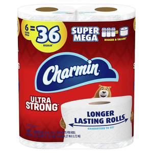 CharminUltra Strong Toilet Paper 18 Mega Rolls, 220 <b>Sheets</b> Per Roll - Product Image 4