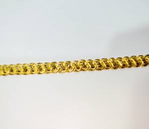 22K Solid Gold Men's Charm Bracelet Fancy Link Chain Luxury <b>Gift</b> for Party Daily Wear - Product Image 3